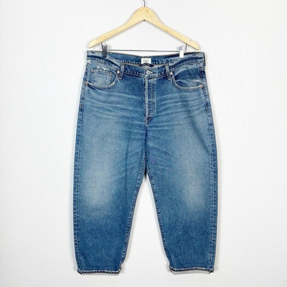 Citizens of Humanity NEW Size 34 Womens Dylan Boyfriend‎ Ankle Jeans Blythe Wash